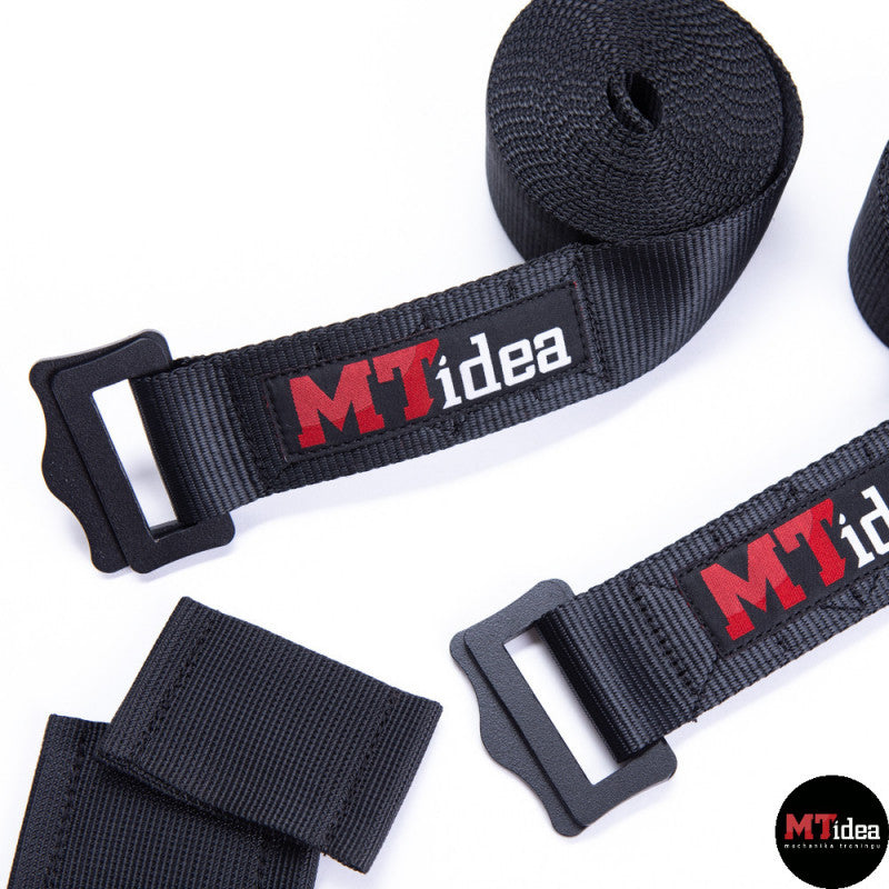 MTIDEA Gymnastikringar R32 Alpin Svart